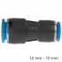 Pu Hose Fitting Reducer 12mm-10mm