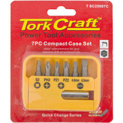 S/d Insert Bit Set 25mm 7pce