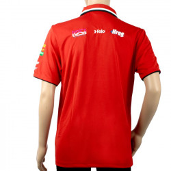 Vermont Mens Golf Shirt Red 5xl