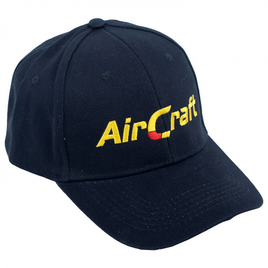 Air Craft Base Ball Cap Navy Blue (one Size Fits All)