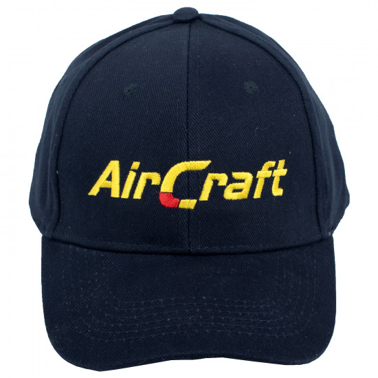 Air Craft Base Ball Cap Navy Blue (one Size Fits All)