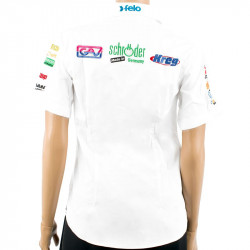 Ladies Blouse - White 3/4 - Medium