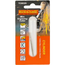Mini Engraving Cutter 1.2mm Cyl 2.4mm Shank