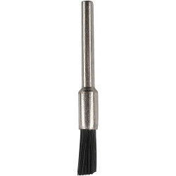 Mini Nylon Bristle Brush 3.2mm End 3.2mm Shank