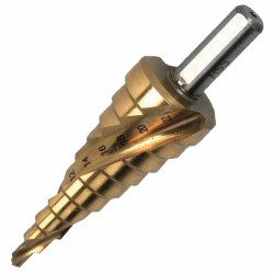 Step Drill Hss 4-22mmx2mm Spiral
