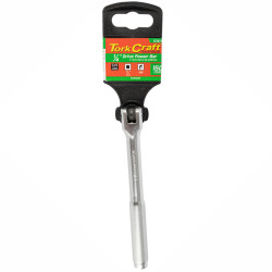 Power Bar 1/4'm Drive 150mm Swivel Head Steel H&le Socket
