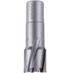 Annular Hole Cutter Tct 24 X 35mm Weld Shank 19.05mm