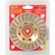 Dia. Cup Wheel 115mm X 22.23mm Turbo Cold Pressed