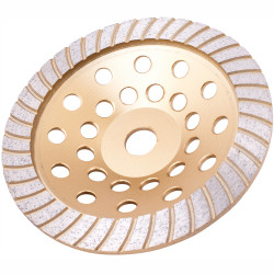 Dia. Cup Wheel 180 X 22.23mm Turbo Cold Pressed