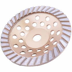 Dia. Cup Wheel 180mm X M14 Turbo Cold Pressed