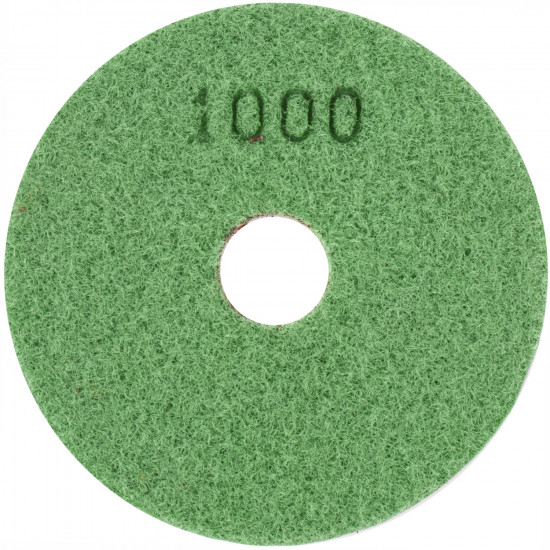 100mm Diamond Wet Polishing Pad 1000 Grit Dark Green 100mm Diamond Wet Polishing Pad 1000 Grit Dark Green