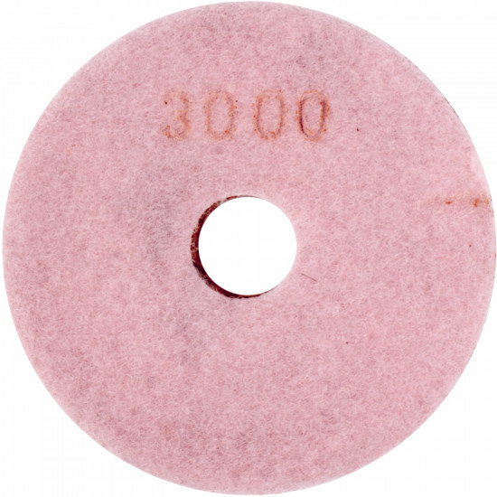 100mm Diamond Wet Polishing Pad 3000 Grit Pink 100mm Diamond Wet Polishing Pad 3000 Grit Pink