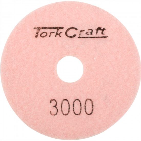 100mm Diamond Polishing Pad 3000 Grit Dry Use