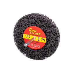 Face Off Disc 100mm Fitted 6mm M&rel Carded For A Drill