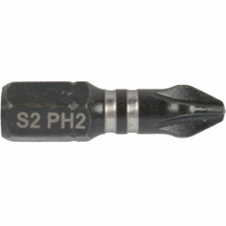 Impact Phil.2 X 25mm Insert Bit Bulk Ph2