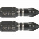 Impact Phil.2 X 25mm Ins.bit 2/card Ph2 Impact Phil.2 X 25mm Ins.bit 2/card Ph2