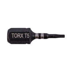 Torx Tx 5 Impact Insert Bit 25mm Bulk