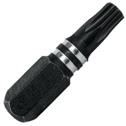 Torx Tx 5 Impact Insert Bit 25mm 2pc Carded