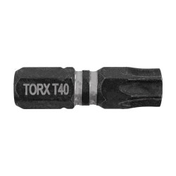 Torx Tx 40 Impact Insert Bit 25mm Bulk