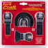 Quick Change Oscillating Floor Working Accessory Kit 4pc