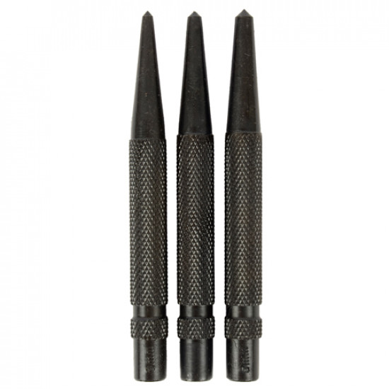 Centre Punch 3pcs Set 3/4/5 X10x100mm