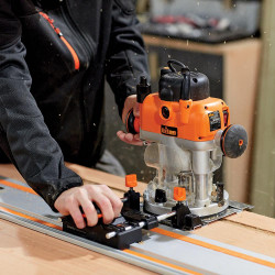 Plunge Router 2400w 1/2'& 1/4'collet 230v