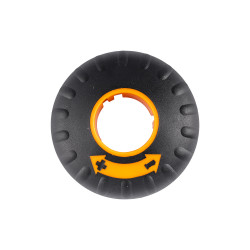 Plunge H&le Outer Rubberised (50) Tra001 Router 2400w