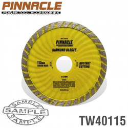 Diamond Blade Turbo Wave 115mm X 22.22 PINNACLE