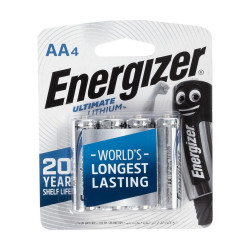 ENERGIZER Ultimate Lithium: Aa - 4 Pack (moq6)