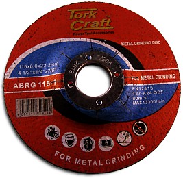 Grinding disc for angle grinder 115mm